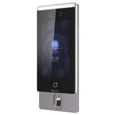 Imagem de Controle de Acesso Facial C/ Video Porteiro Hikvision DS-K1T671MF-L
