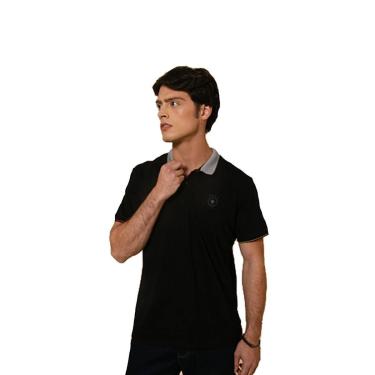 Imagem de Polo Sallo Germany Preto Tam. M-Masculino