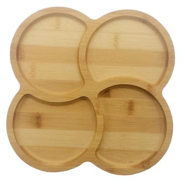 Imagem de Petisqueira Onda Bambu 22cm Class Home