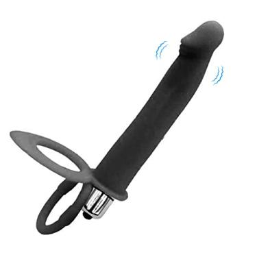 Imagem de Capa Peniana Extensora Em Silicone Com Preenchimento Na Ponta, Estimulador Clitoriano, Textura E Saliências Estimuladoras capa peniana camisinha extensora UU35295