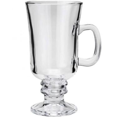 Imagem de Caneca Cappuccino Irish Coffee Galway Com Pé E Alça 250 Ml - Lyor