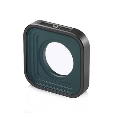 Imagem de CIADAZ PU924 Filtro CPL ultrafino de 5,5 mm Filtro polarizador quadrado de 1,2 x 1,2 pol. Vidro óptico à prova d'água resistente a arranhões com revestimento de 18 camadas Compatível com GoPro