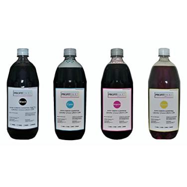 Imagem de Kit Refil 4 x 300ml Tinta PROFIT INKJET Compativel Com E. EcoTank L3250 L3210 L4260 L6270 L5290 L6490 L14150 L4160 L121 L120 L1250 T544 L3110 L3150 L5190