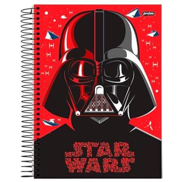 Imagem de Caderno espiral universitário Star Wars Jandaia 160 folhas