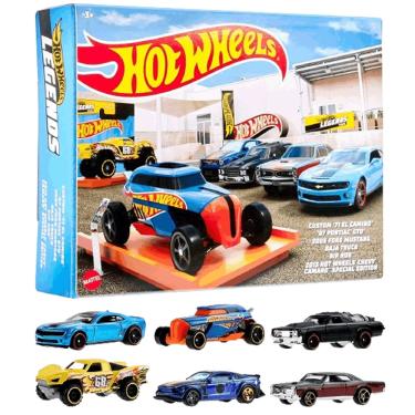 Imagem de Carrinho Hot Wheels Pack com 6 Carrinhos Linha Colecionador