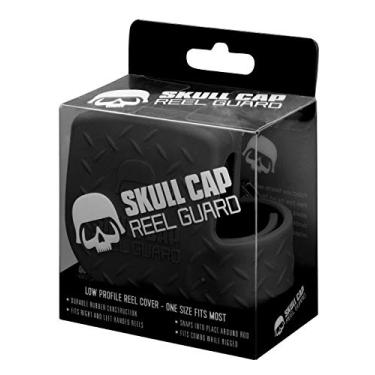 Imagem de Tampa de crânio – Tampa de crânio – Capa de carretel Baitcast de perfil baixo – Cabe na maioria dos molinetes Baitcast de mão direita e esquerda – Preta – SC-C2-BLK