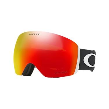 Imagem de Oakley Flight Deck masculino, preto fosco com irídio Prizm, grande