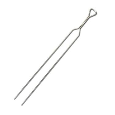 Imagem de Espeto Grande Inox Duplo Festas Comunidades Costelão 105cm Gastrobel