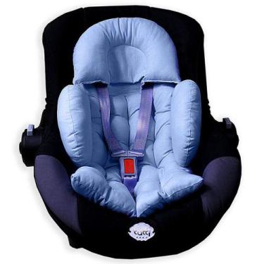Imagem de Colchonete Para Bebê Conforto Azul - Laura Baby