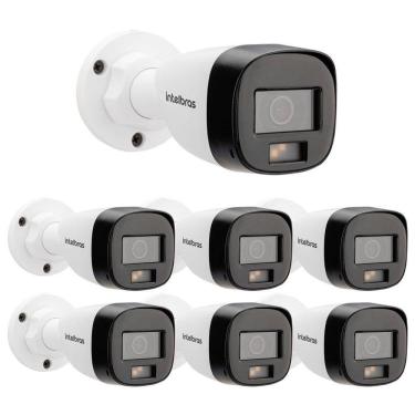 Imagem de Kit 7 Câmeras Multi HD 2 Megapixels 20m VHD 1220 B FULL COLOR Intelbras