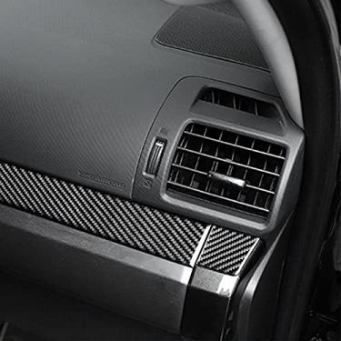 Imagem de Fobren Fibra de carbono compatível com Toyota 4Runner 2010-2024 SR5/Trail&Premium/Limited/Venture/Nightshade/TRD & Rro & Off-Road Sport Car Co-Pilot Dashboard Cover Inteiror Trim Accessories