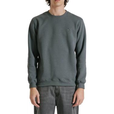 Imagem de Moletom Volcom Careca Single Stone WT24 Masculino Grafite