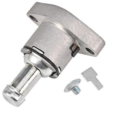 Imagem de Trkimal Tensor de corrente de distribuição, tensor de corrente de distribuição de eixo de cames de scooter prata de alumínio para motor GY6, scooter chinesa, quadriciclo e kart (GY6 125/150)