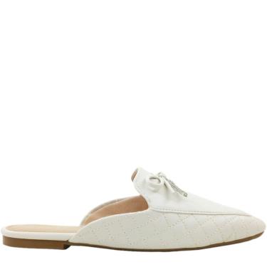 Imagem de Mule Feminino Casual Dia a Dia Laço com Strass Bico Quadrado Ft Ana Castela Sua Cia 8214.15357