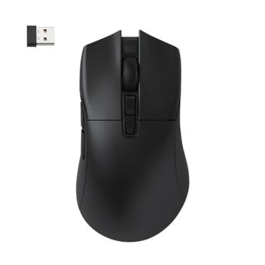 Imagem de Darmoshark Mouse Para Jogos Sem Fio N3, Tri-Mode 2.4G/Usb-C/Bluetooth Mouse Até 26KDPI, Sensor Óptico Paw3395, Peso Leve De 63G, 7 Botões Programáveis, Duração Da Bateria De 500Mah,Preto