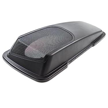 Imagem de Kenwood Tampas de alforje de substituição para motocicletas HD 98-2013 selecionadas, permitem montagem de alto-falante XM69R ou outros alto-falantes de 15 x 23 cm, acabamento pronto para pintura,