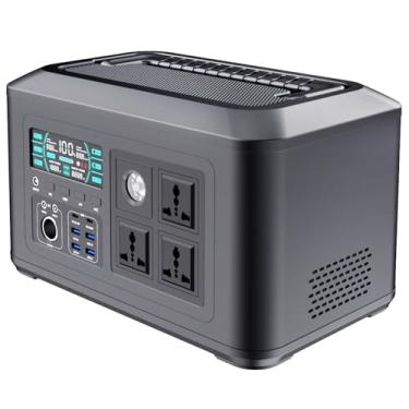 Imagem de Estação de energia portátil LWCHUANG BLY1000, gerador solar de 1000 W, gerador de bateria externa 1024WH, acampamento ao ar livre e gerador de RV, 12 interfaces de saída