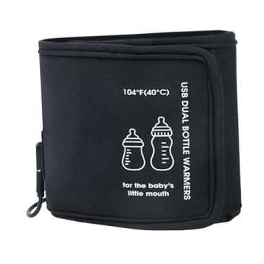 Imagem de Fancyes Aquecedor de mamadeira usb, temperatura constante para aquecimento, manga aquecedora para compras