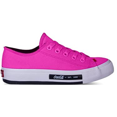 Imagem de Tênis Coca-Cola Shoes, Daytona Neon, Feminino, Pink, 34