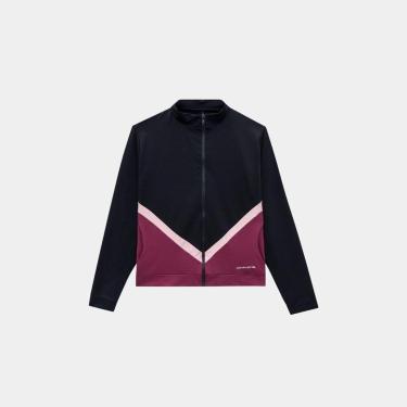 Imagem de Jaqueta Graphene Malha Feminina Preto e Vinho-Feminino