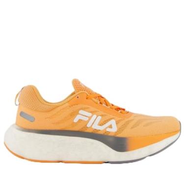Imagem de Tênis Fila Float Maxxi 2 Feminino Laranja e Cinza 34
