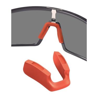 Imagem de Almofadas de nariz de substituição para Oakley Sutro OO9406 / Sutro S OO9462 / Sutro Lite OO9463 / Sutro Asian Fit OO9406A / Sutro Lite Asian Fit OO9463A / Óculos de sol ventilados Sutro - Laranja