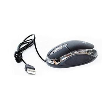 Imagem de Mouse Optico com Fio para PC e Notebook 3 Modos DPI Preto KP-M611