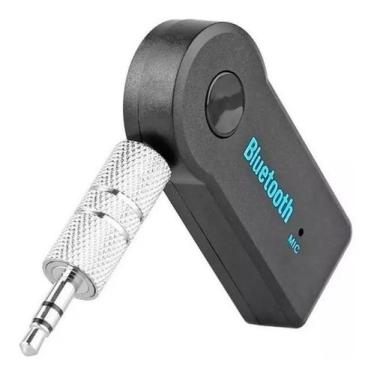 Imagem de Adaptador Receptor Áudio Bluetooth P2 Som Carro - Car Wireless