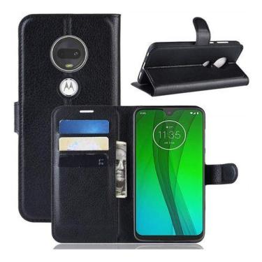 Imagem de Capa Capinha Carteira Flip Moto G7 E Moto G7 Plus De Tela 6.24 - Danet