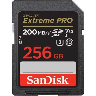 Imagem de Cartão de memória sandisk extreme pro sd xc 256gb (200mb/s)