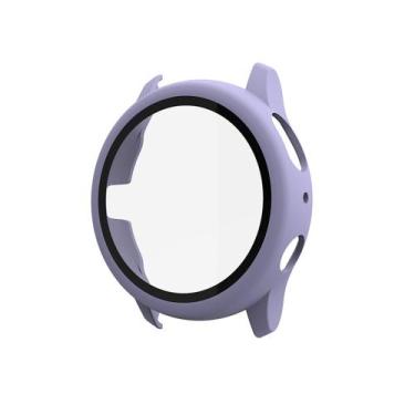 Imagem de Case Com Película De Vidro Para Galaxy Watch Active2 44mm Cor lilás - 
