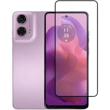 Imagem de Película de Vidro 3D Para Moto G24 Tela De 6,56 Polegadas - Phonecell