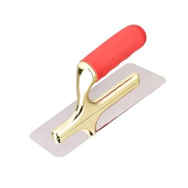 Imagem de Generic Colher de pedreiro plana para drywall, Colher de pedreiro para acabamento de gesso, Preenchimento, Aplicação de massa de concreto, Colher de pedreiro, 20cmx7cm