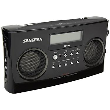 Imagem de Sangean Rádio portátil PR-D5 BK AM/FM com afinação digital e RDS