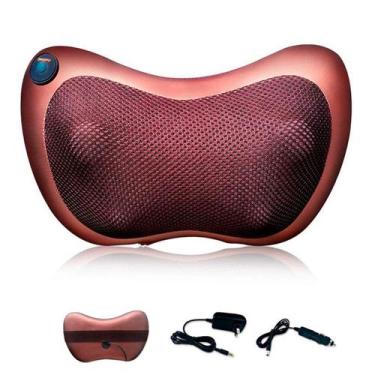Imagem de Almofada Massageadora Ortopédica Perfeita para Relaxamento de Ombros e