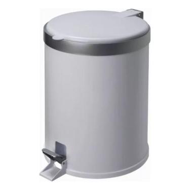 Imagem de Lixeira 5L Banheiro Cozinha Escritório 5 Litros Cesto de Lixo com Peda