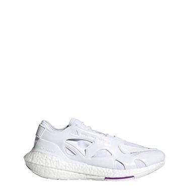 Imagem de adidas by Stella McCartney Ultraboost 22 T nis feminino, Branco/Preto, 7.5