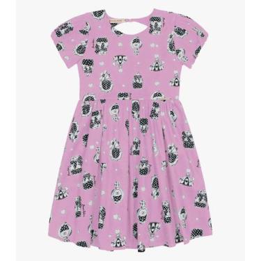 Imagem de Vestido Infantil Trick Nick Lilás, 4, Lilás