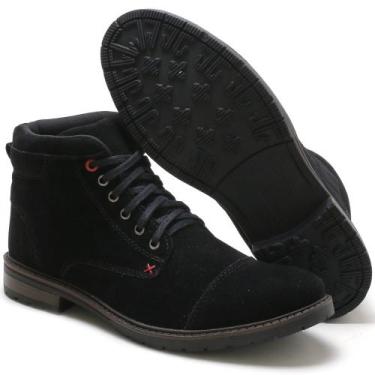 Imagem de Bota Coturno Casual Social Masculino Cano Médio Confortável - Mr try s
