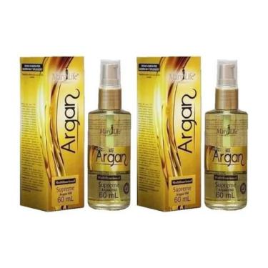 Imagem de Kit 2 Óleos Supreme de Argan Reconstrutor 60ml MaryLife - Mary Life
