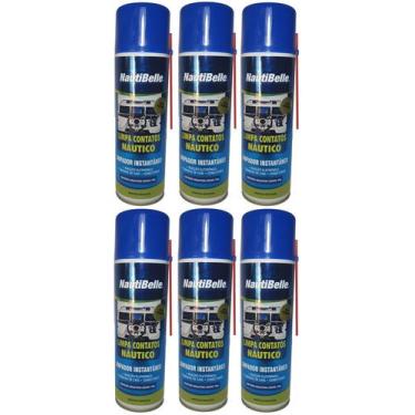 Imagem de Limpa Contato NautiBelle 300 Ml Barco Lancha JetSki C/ 6 Un