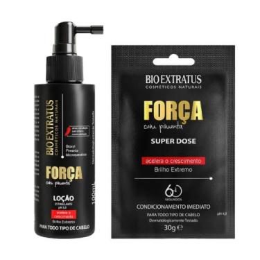 Imagem de Kit Força com pimenta 1 Loção 100ml 1 Dose 30g - BIOEXTRATUS