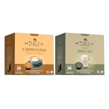Imagem de Capsulas Dolce Gusto Cappuccino Creme Brulee Café Italle 20 Und