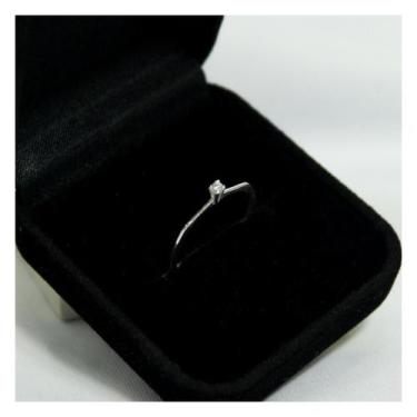 Imagem de Anel Solitário em Prata 925 Legitima Aparador de Aliança Leve Delicado