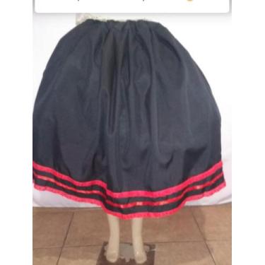 Imagem de Umbanda e candomblé saia de pomba gira sendo de Oxford - Oxford , pret