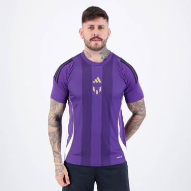 Imagem de Camiseta Adidas Tiro Messi Roxa-Masculino