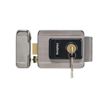 Imagem de Fechadura eletrica fx 2000 inox - INTELBRAS