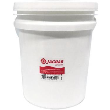 Imagem de Balde Plástico com Tampa 5 Litros Jaguar