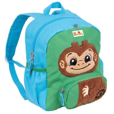 Imagem de Mochila LEGO DUPLO BLOCK School Monkey de tamanho infantil