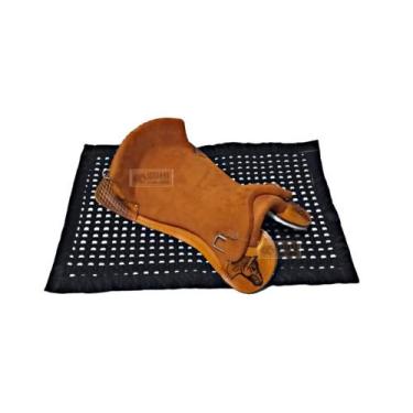 Imagem de Sela FREIO DE OURO CAVALO laço comprido COM BACHEIRO - SELARIA SERRANO